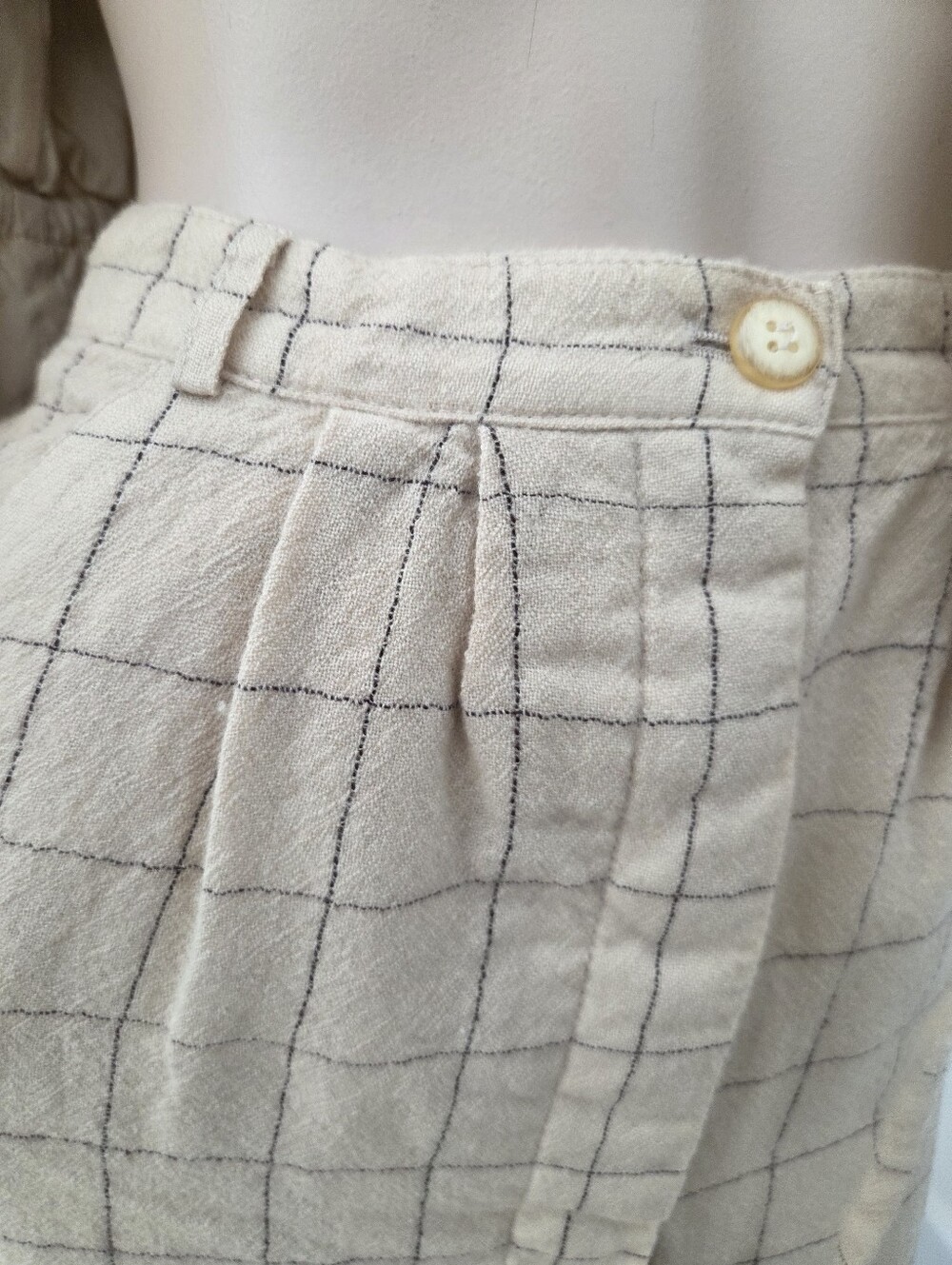 Vintage | Jacques Esterel Paris Windowpane Skirt Suit - Picture 10 of 13